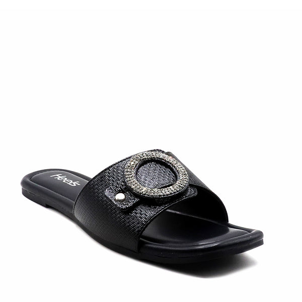 Black Casual Slipper L00350053