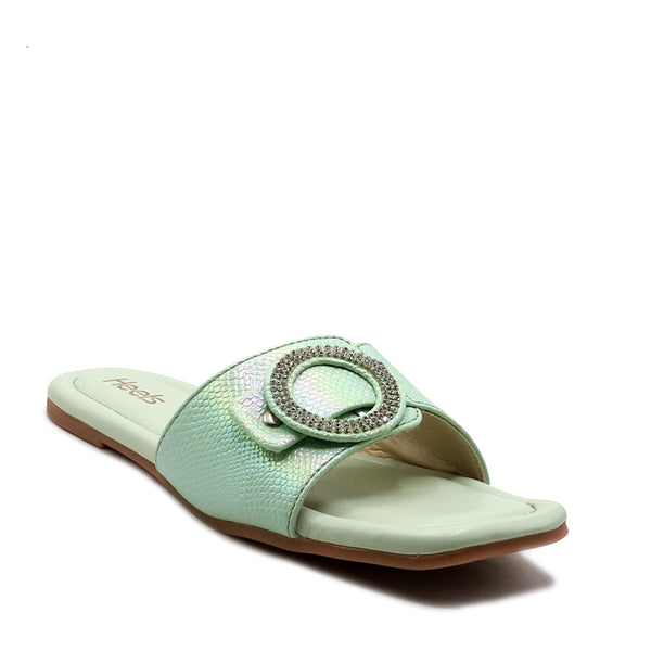 Mint Green Casual Slipper L00350053