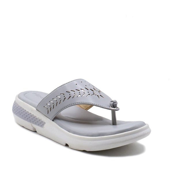 Grey Casual Chappal LCL700001