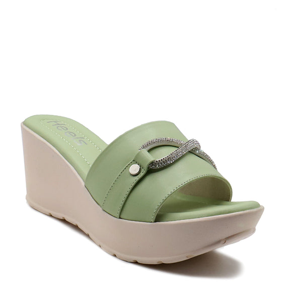 Mint Green Formal Slipper L00760045