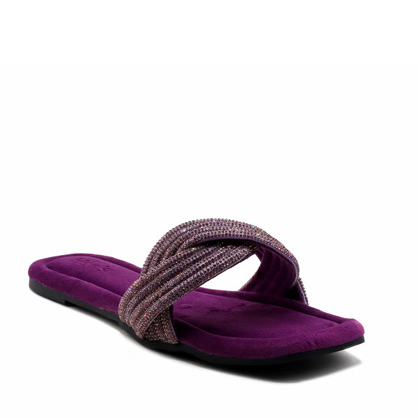 Purple Fancy Slipper L00420023