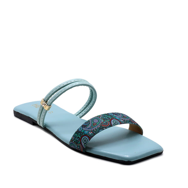 Light Blue Casual Slipper L00000050