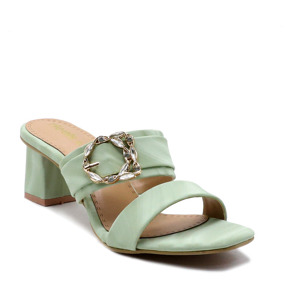 Mint Green Formal Slipper L00400019