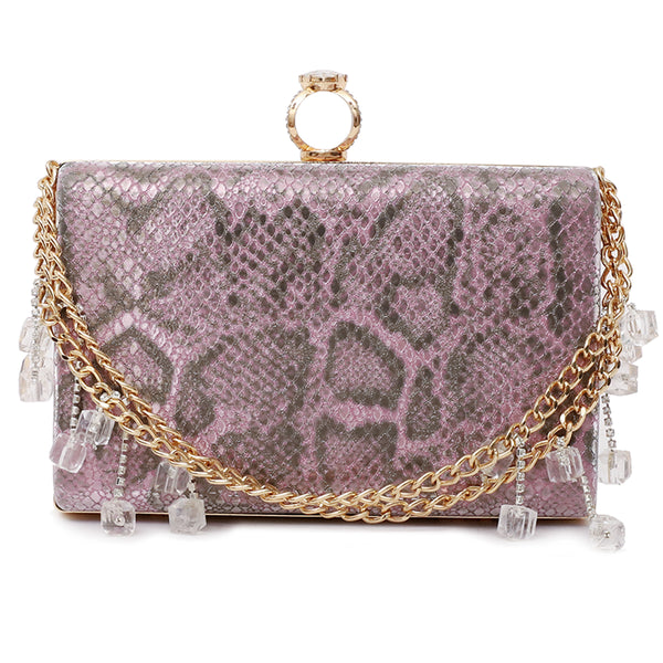 Purple Fancy Clutch C00C20351