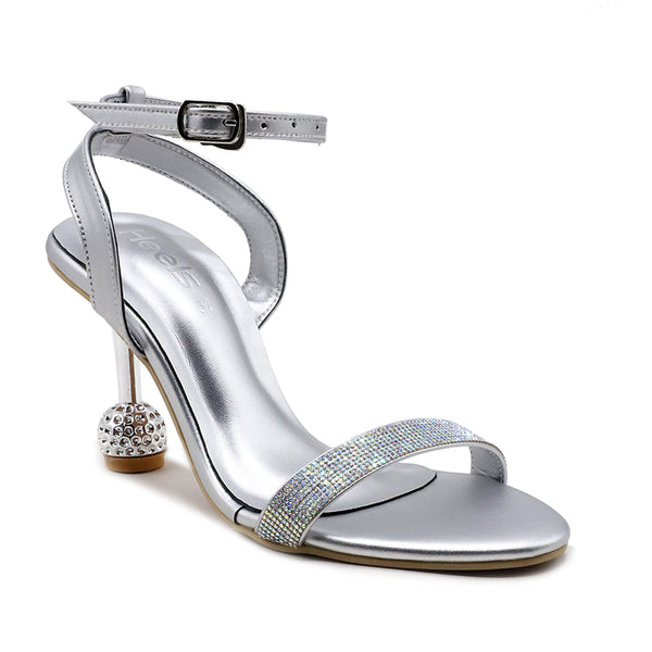 Silver Fancy Sandal L00660043