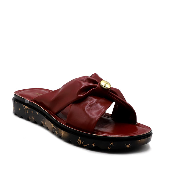 Maroon Casual Slipper L00760057