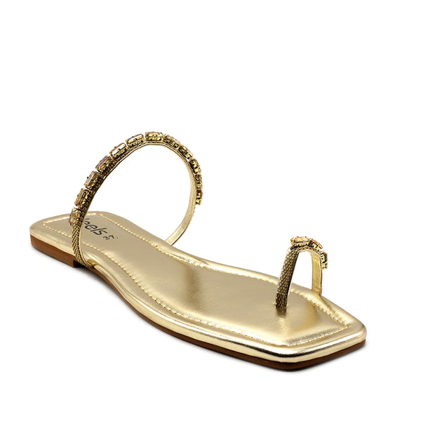 Golden Casual Chappal L00500032