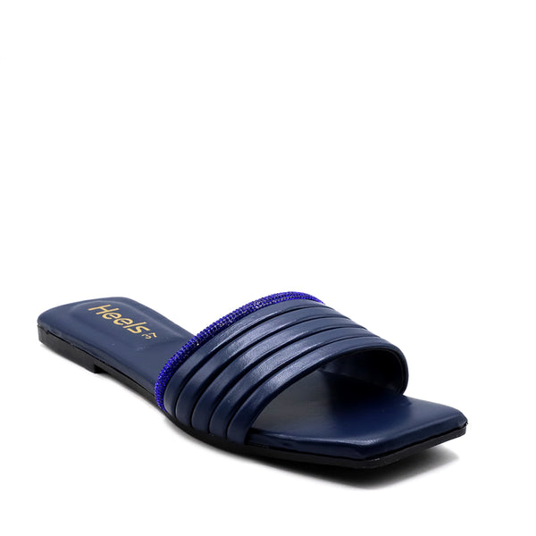 Navy Casual Slipper L00000027