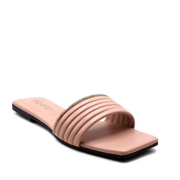 Pink Casual Slipper L00000027