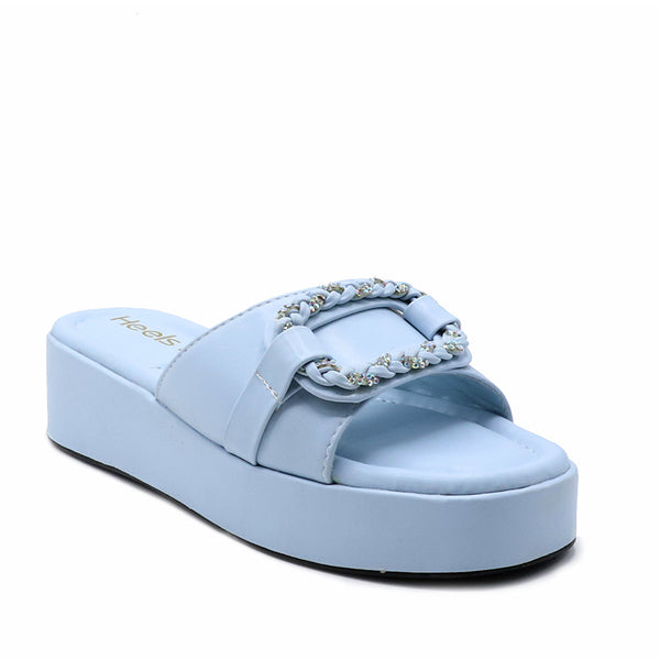 Sky Blue Formal Slipper LCL760005