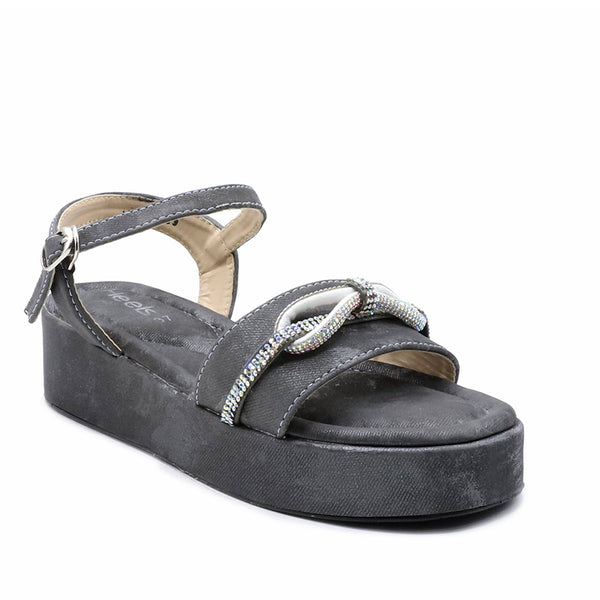 Grey Formal Sandal LCL780003