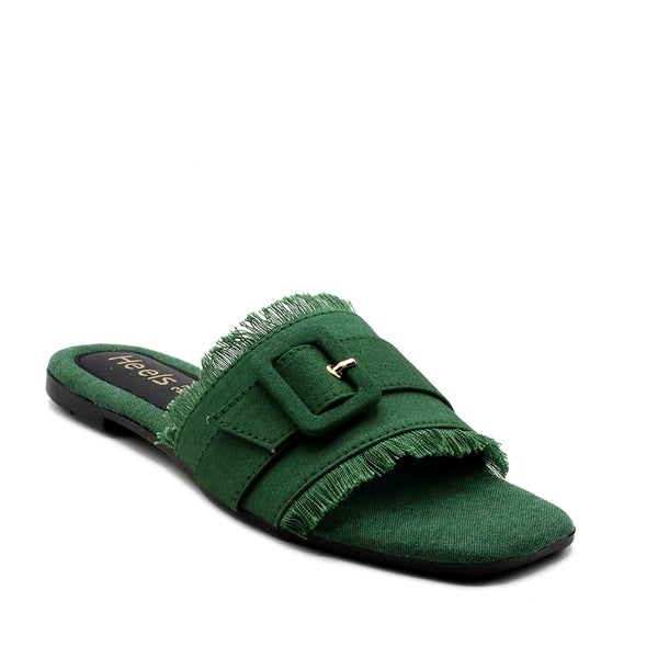 Green Casual Slipper L00350054