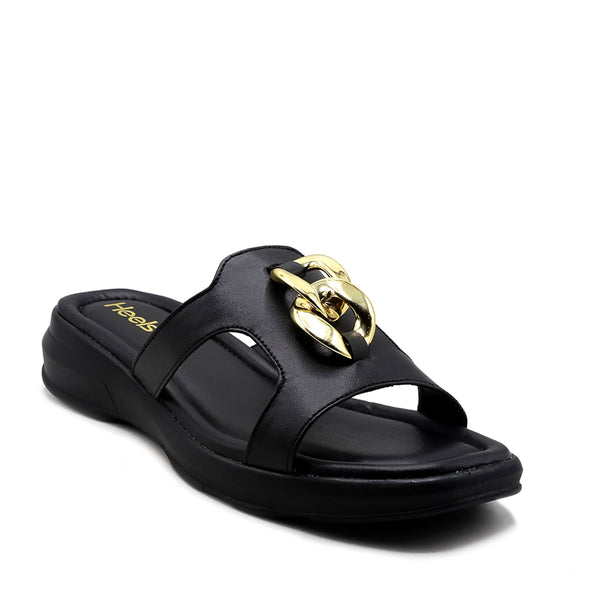 Black Casual Slipper L00760050