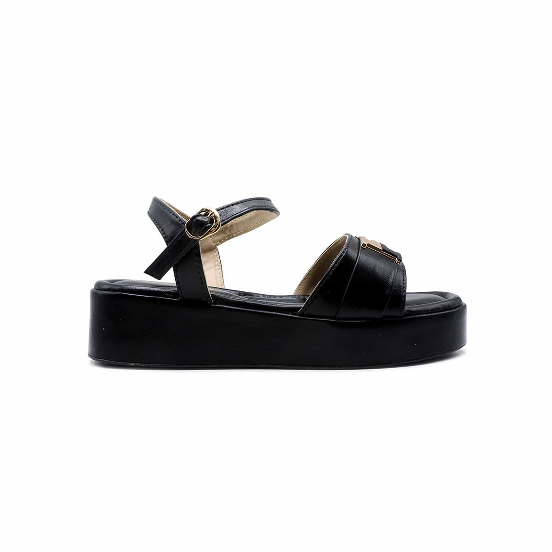 Black Casual Sandal LCL780004