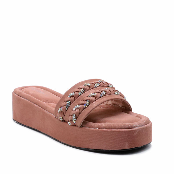 Light Pink Formal Slipper LCL760006