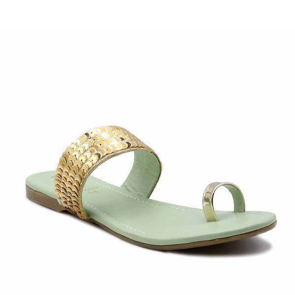 Golden Casual Chappal K00G30029