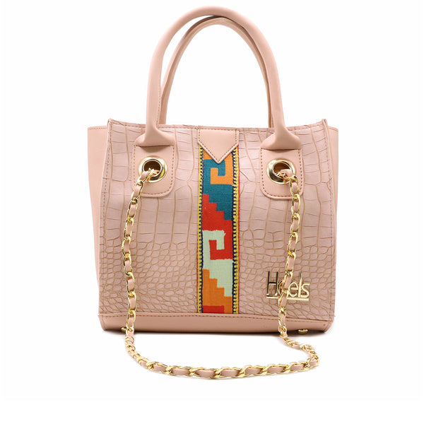 Pink Casual Hand Bag P00P01283