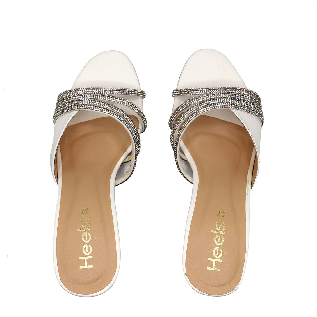 White Fancy Slipper 045165