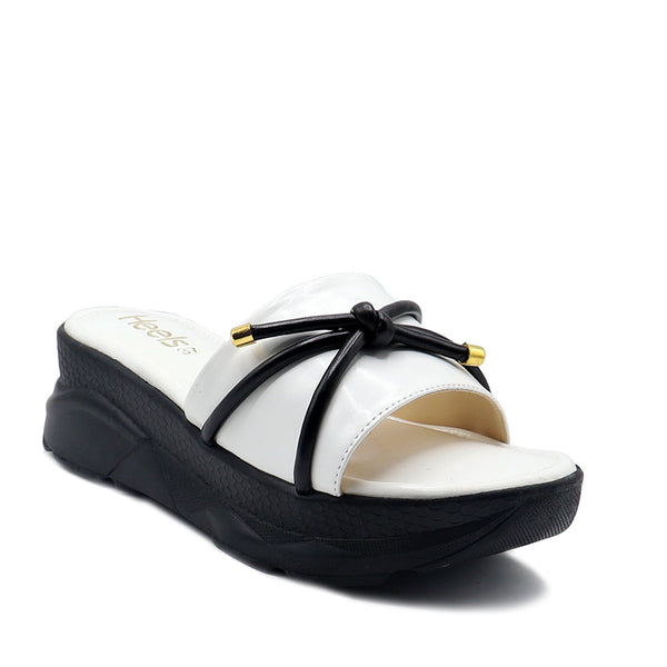 White Casual Slipper 074180