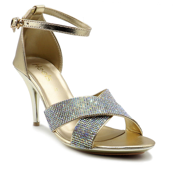 Golden Bridal Sandal 066713