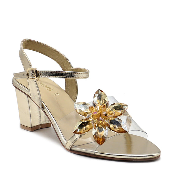 Golden Fancy Sandal 066720