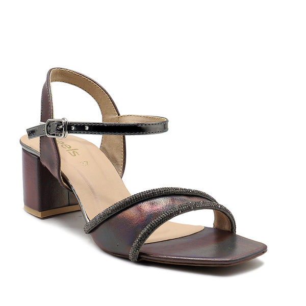 Grey Fancy Sandal 066683