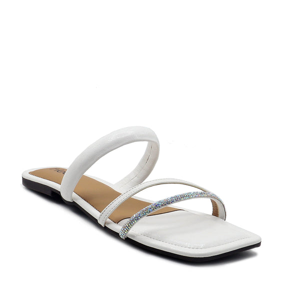 White Formal Slipper L00350007