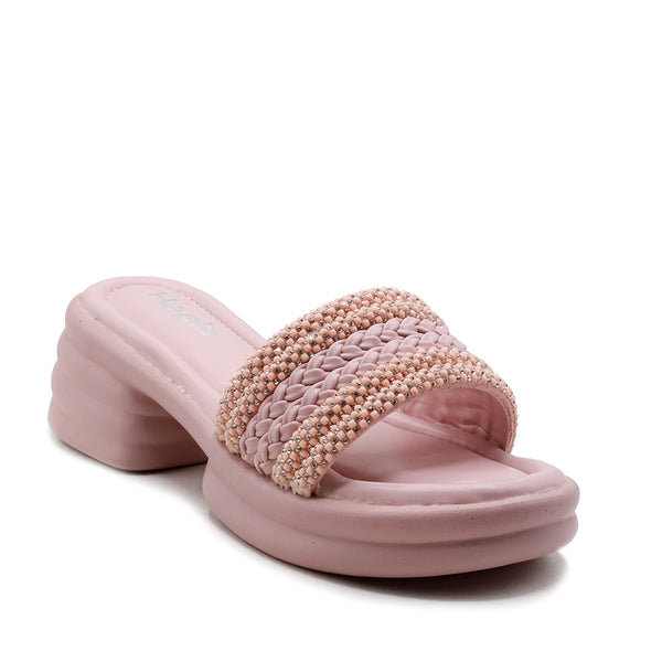 Pink Casual Slipper L00760064