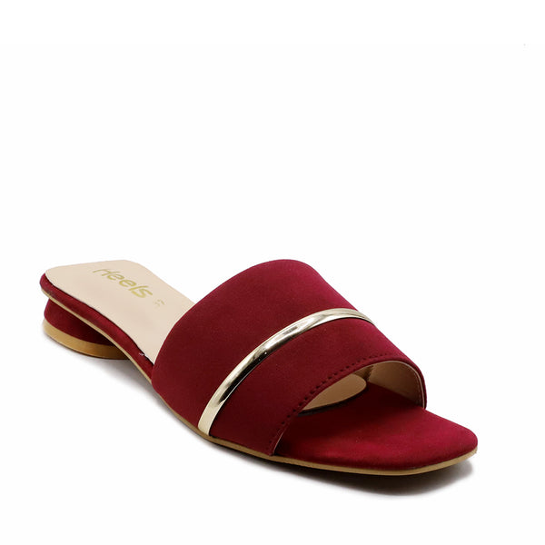 Maroon Formal Slipper L00400040