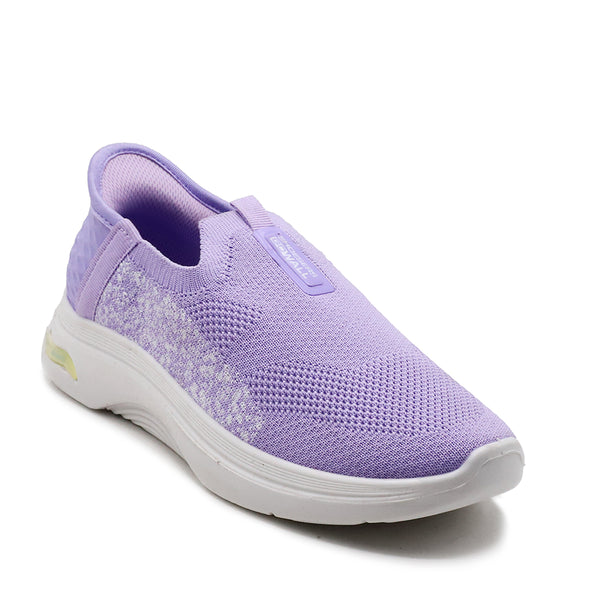 Purple Casual Jogger L00980024