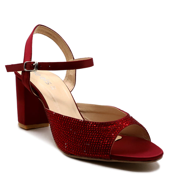 Maroon Fancy Sandal L00660055