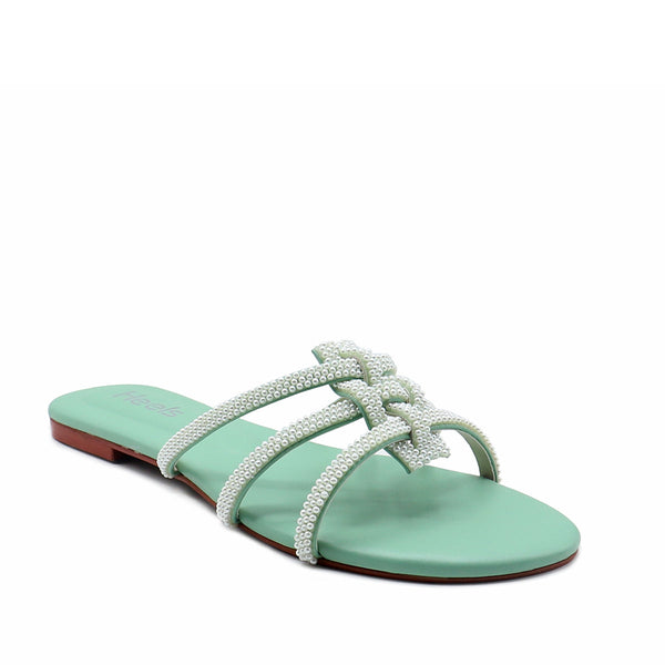 Mint Green Formal Slipper 010118