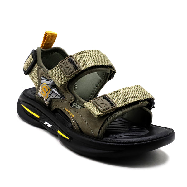 Green Casual Sandal K00BL0007