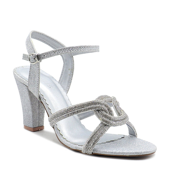 Silver Bridal Sandal 066694