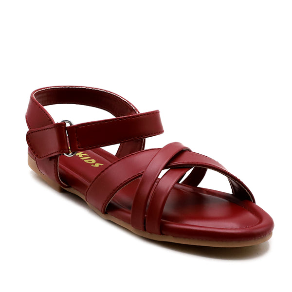 Maroon Casual Sandal K00G30101