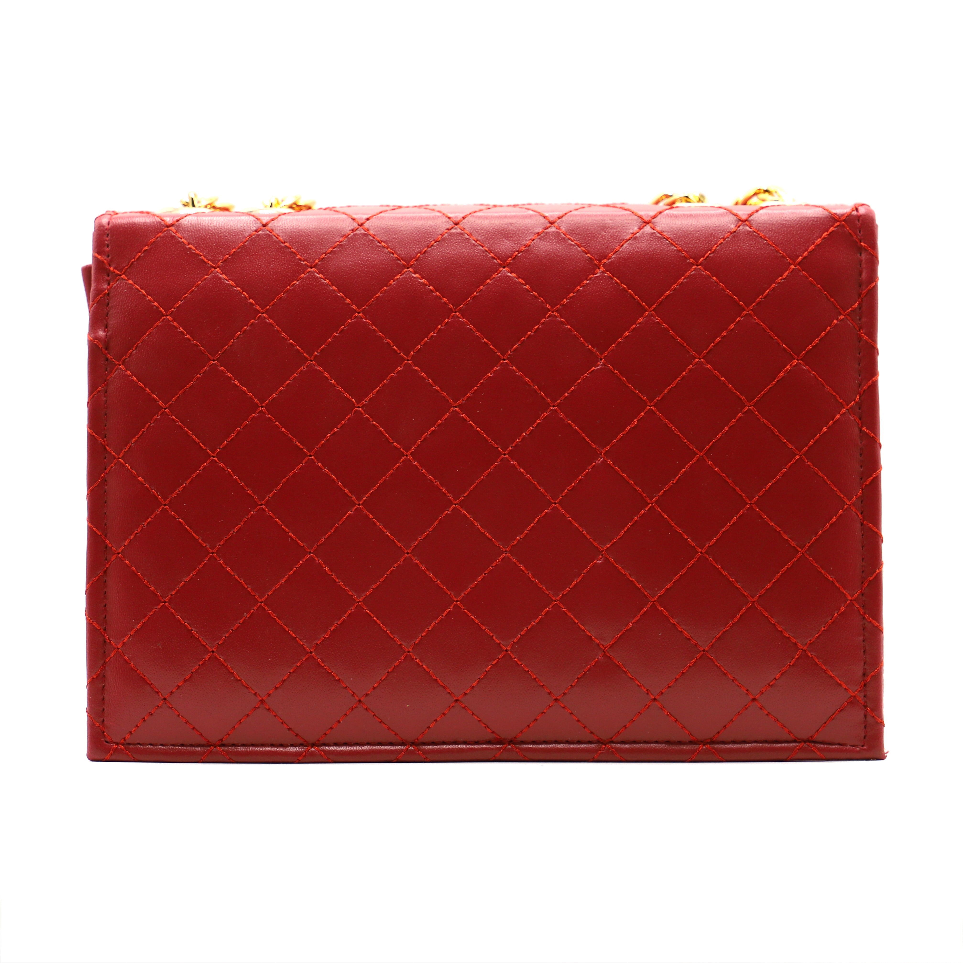 Maroon Casual Clutch C08171