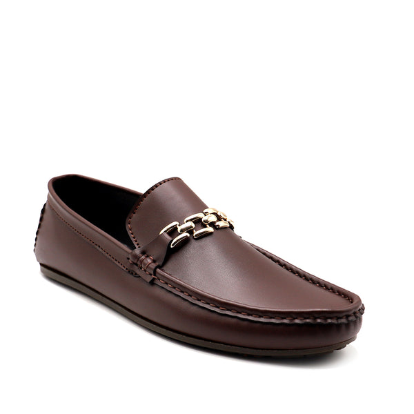 Coffee Loafer Slip On 165116