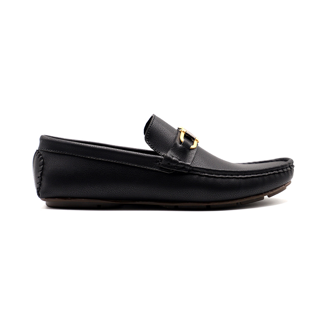 Black Loafer Slip On 165104