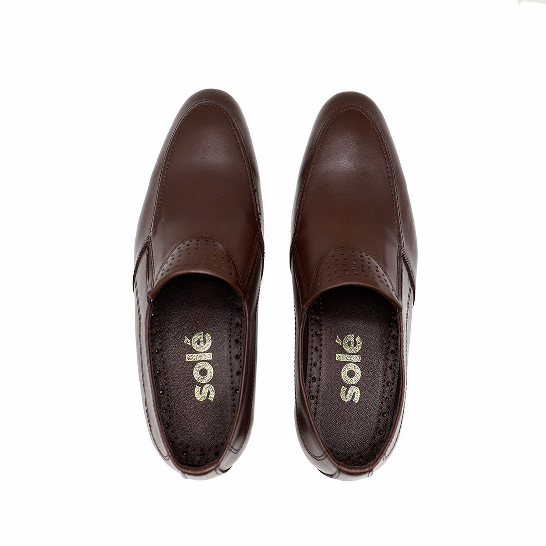 Coffee Formal Slip On 155184