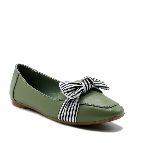 Mint Green Casual Pumps L00900017