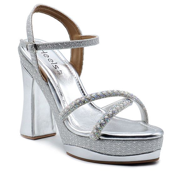 Silver Fancy Sandal L00660009