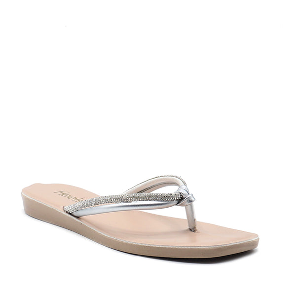 Silver Casual Chappal L00002024