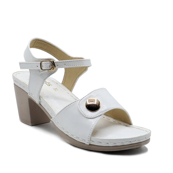 White Formal Sandal 078132