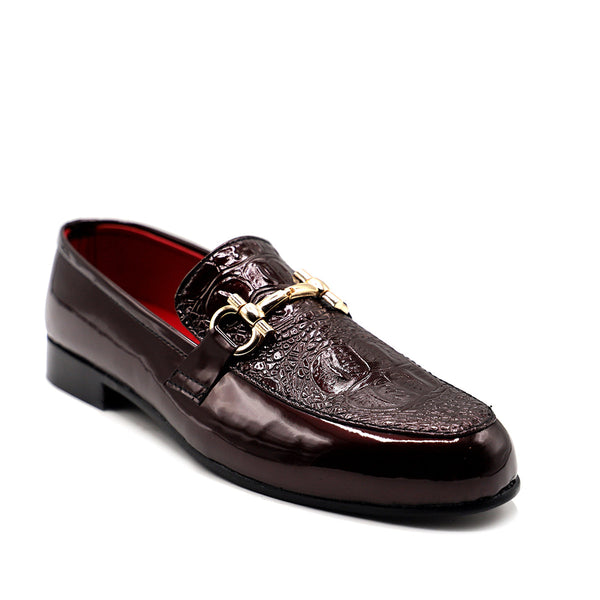 Maroon Formal Slip On 155176