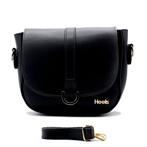 Black Casual Hand Bag P00P01159