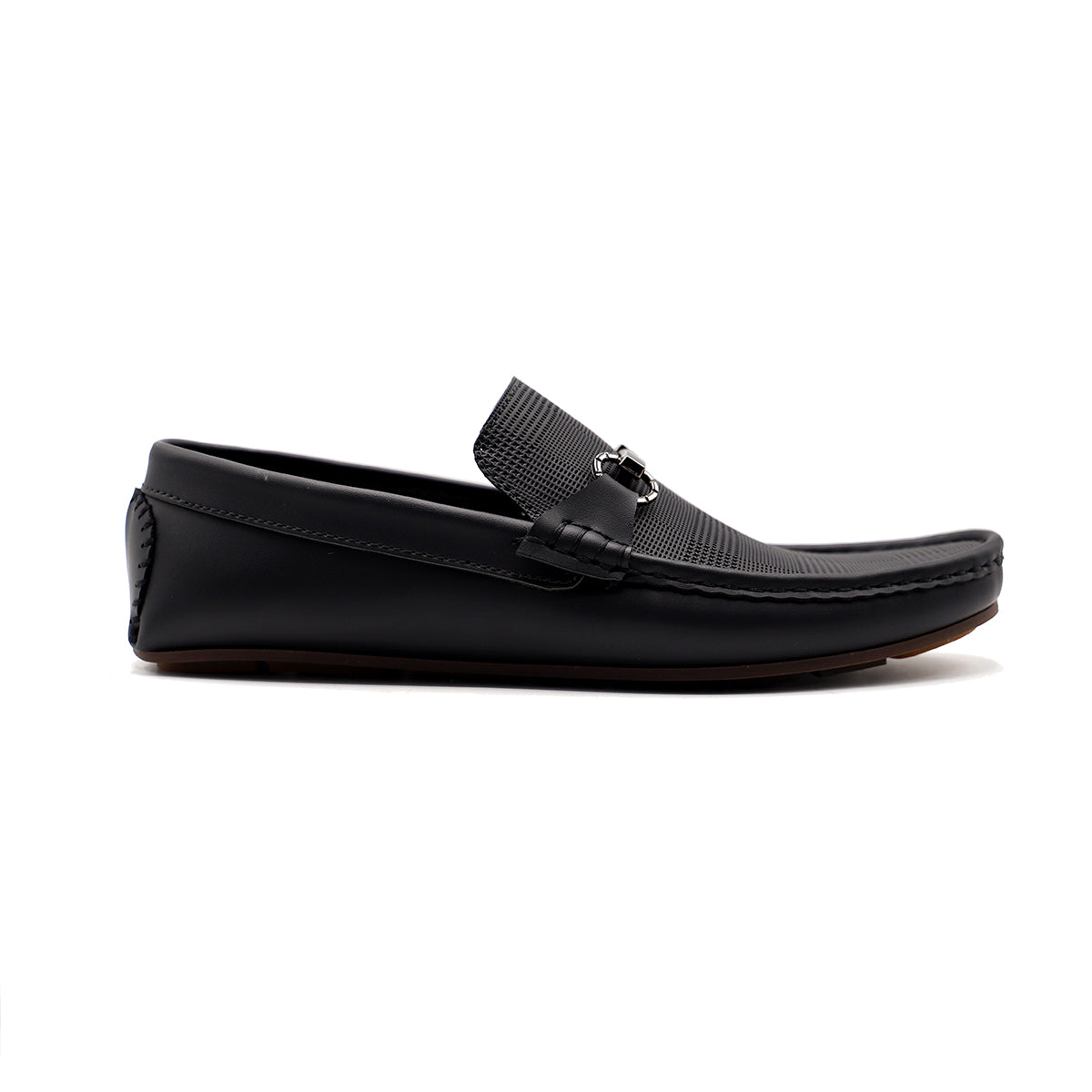 Black Loafer Slip On 165126