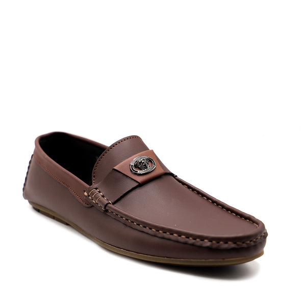 Brown Loafer Slip On 165108