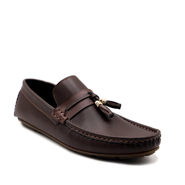 Brown Loafer Slip On 165106