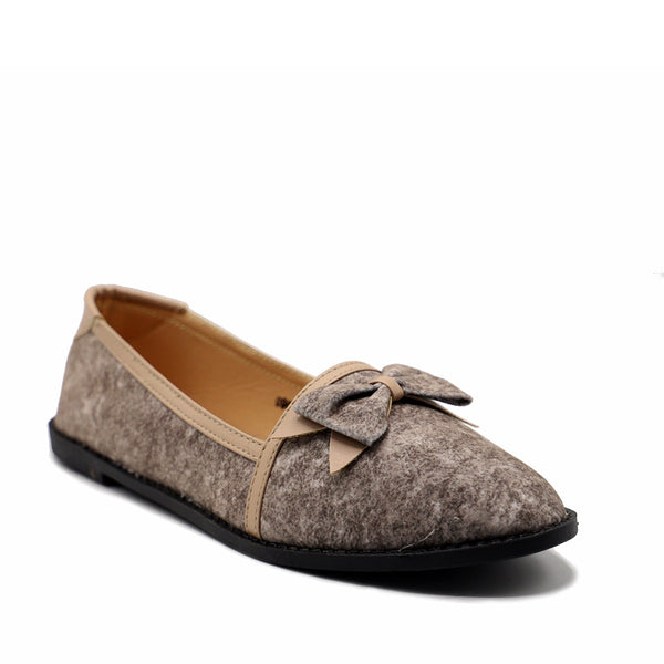 Beige Casual Pumps 090792