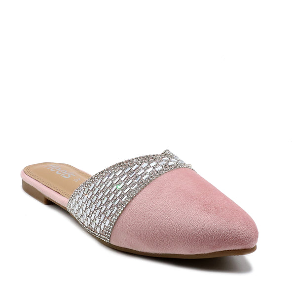 Light Pink Fancy Mule L00120012